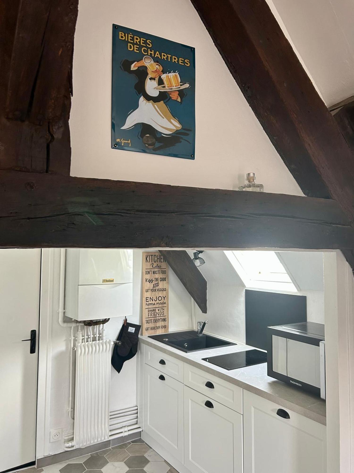 L Ecuyer Appartement Au Coeur Du Quartier Historique Chartres Dış mekan fotoğraf